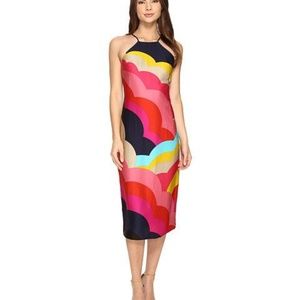 EUC Trina Turk Rainbow Vina Dress, size 0